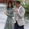 Última aparição de Kate Middleton foi no dia 30 de agosto de 2017, quando visitou, acompanhada do marido, Príncipe William, o jardim do palácio Kensington que foi reformado para homenagear a princesa Diana
