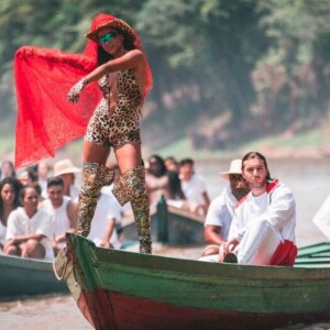 Anitta disse que a ideia de gravar na Amazônia foi sua