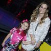 A apresentadora Ana Furtado é mãe de Isabella, de 7 anos. A menina é filha do diretor da Globo Boninho