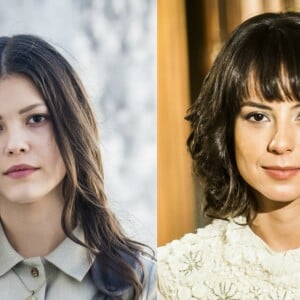 Na novela 'Tempo de Amar', Maria Vitória (Vitória Strada) é enganada por Lucinda (Andreia Horta), que finge ser sua amiga para continuar mentindo sobre Inácio (Bruno Cabrerizo)