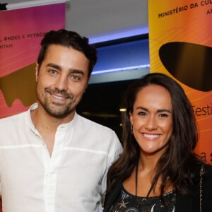 Ricardo Pereira e Francisca Pinto no Festival do Rio