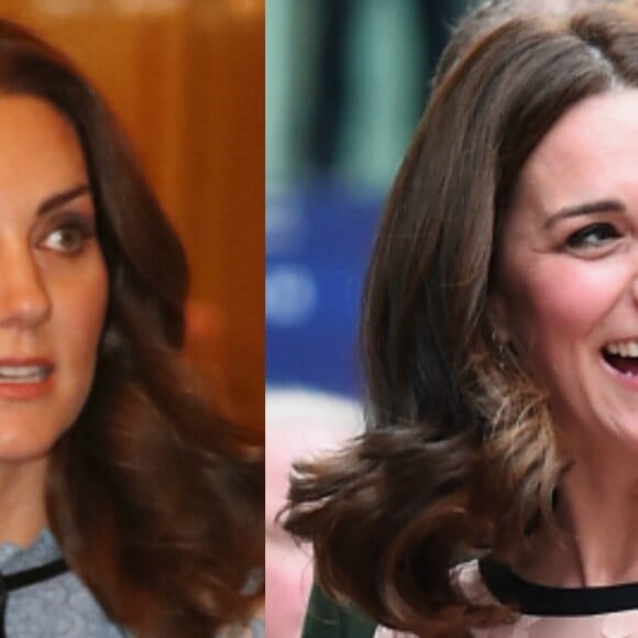 Com o cabelo mais curto, Kate Middleton exibiu seu novo visual durante o evento do Charities Forum (Fórum de Caridades) nesta segunda-feira, dia 16 de outubro de 2017