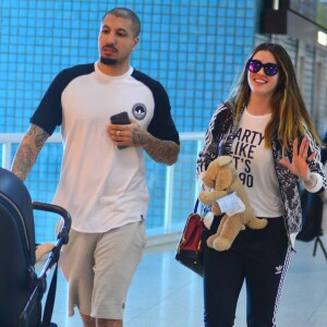 Ex-BBB Fernando Medeiros disse que divide as tarefas com a mulher, Aline Gotschalg