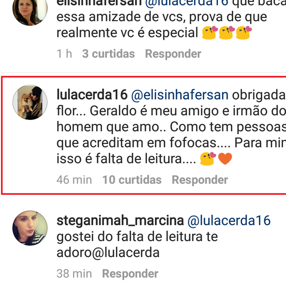 Viúva de Marcelo Rezende, Luciana Lacerda esclareceu rumores sobre namoro com Geraldo Luis