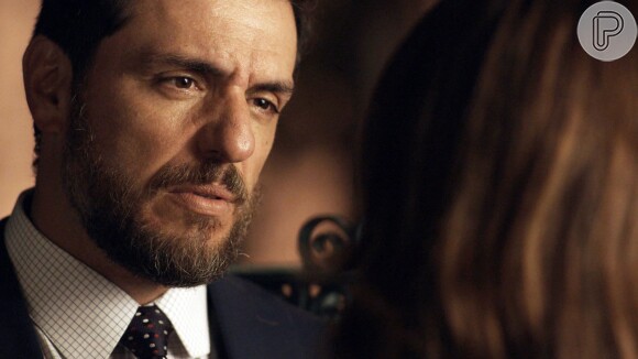 Ao se entregar na delegacia, a protagonista pediu perdão a Caio (Rodrigo Lombardi)