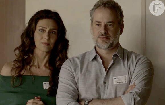 Joyce (Maria Fernanda Cândido) e Eugênio (Dan Stulbach) terminaram a novela juntos e aceitando a transição de gênero do filho mais novo