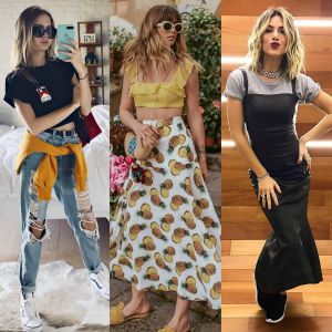 Isabella Scherer, Aline Gotschalg e Giovanna Ewbank já abriram mão do salto em produções. Veja mais looks com sapatos baixos!