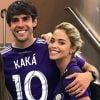 Kaká responde fã sobre casamento com namorada, Carol Dias, nesta quarta-feira, dia 18 de outubro de 2017