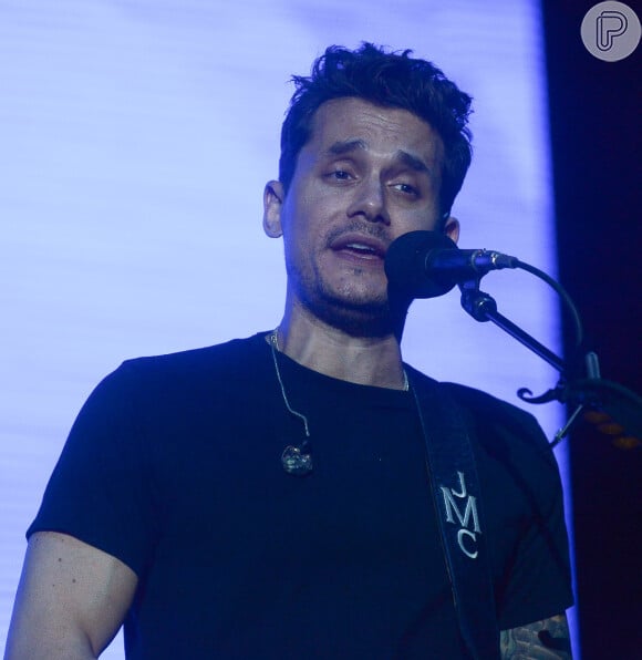 John Mayer aconselhou os fãs durante o show em São Paulo