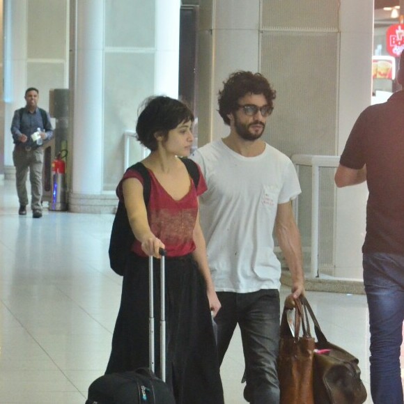 Caio Blat e Luisa Arraes teriam se aproximado durante os ensaios da peça 'Grande Sertão Veredas'