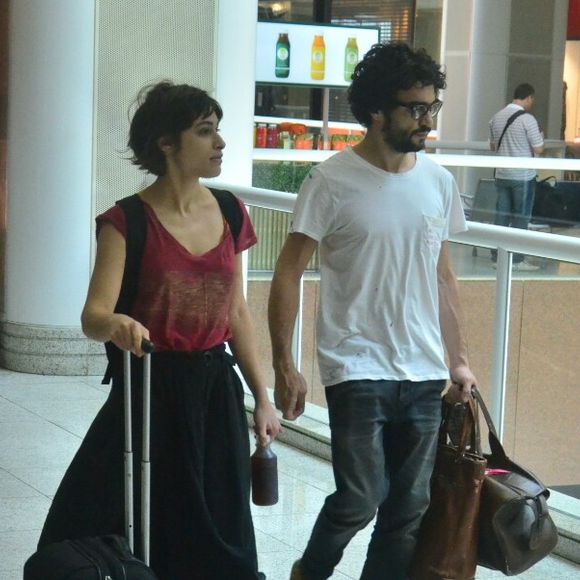 'Os dois passaram a se encontrar na casa dela', explicou uma fonte sobre o possível namoro de Caio Blat e Luisa Arraes