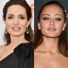 Angelina Jolie e Ella Purnell têm feições tão parecidas que a jovem de 21 anos interpretou uma versão adolescente da ex-mulher de Brad Pitt em 'Malévola'