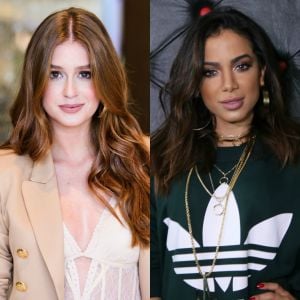 Fãs pediram para Anitta convidar Marina Ruy Barbosa para seu próximo clipe depois de a atriz cantar funk no 'Lady Night'