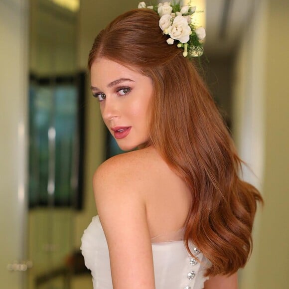 Marina Ruy Barbosa recentemente se casou com o piloto Xandinho Negrão