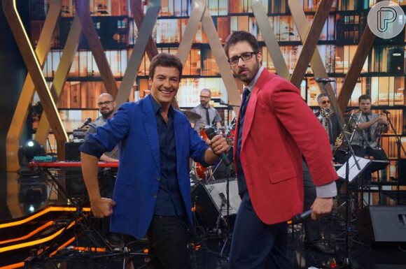 Rodrigo Faro deu entrevista ao programa 'Agora É Tarde', na Band