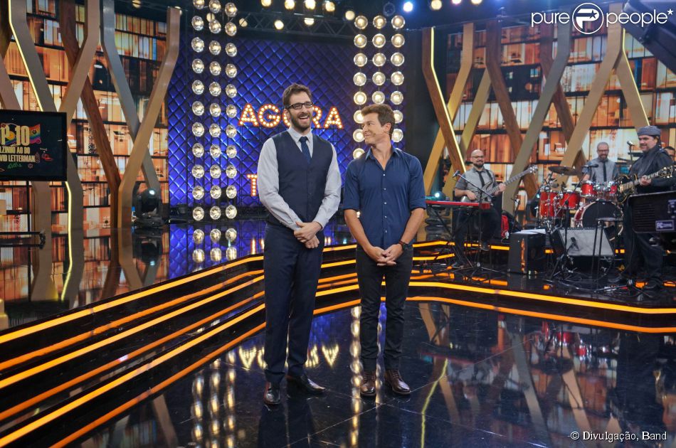 Rodrigo Faro E Rafinha Bastos Dancaram No Palco Do Agora E Tarde Purepeople
