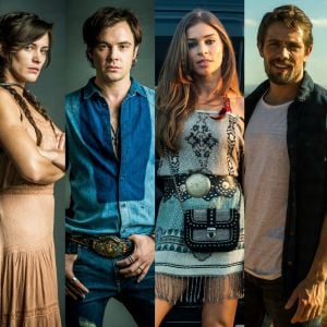 A canceriana Clara (Bianca Bin) protagoniza um quadrado amoroso com o geminiano Gael (Sergio Guizé), o taurino Renato (Rafael Cardoso) e a leonina Lívia (Grazi Massafera) na novela 'O Outro Lado do Paraíso'