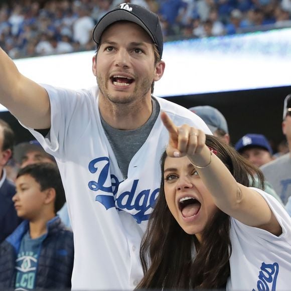 Mila Kunis e Ashton Kutcher são pais de Wyatt, de 3 anos, e Dimitri, de 1