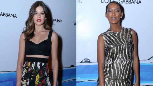 Camila Queiroz, Tais Araújo e mais famosas usam look Dolce & Gabbana em festa