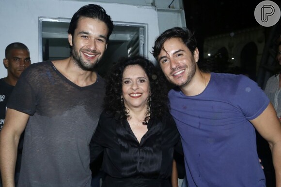 Sergio Marone e Ricardo Tozzi tietaram Gal Costa após o show