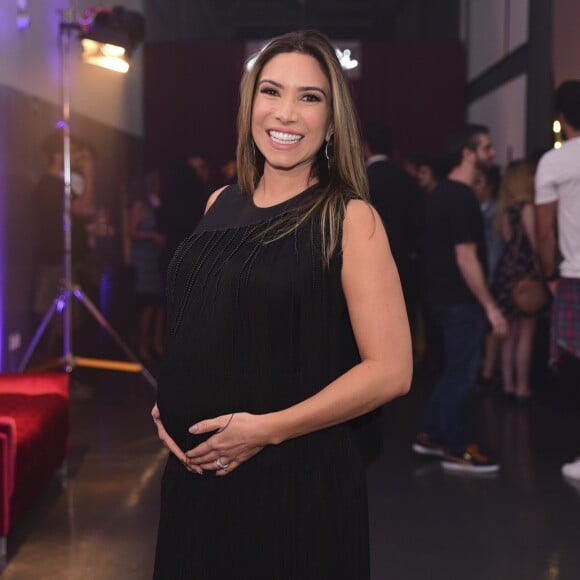 Patricia Abravanel está esperando uma menina