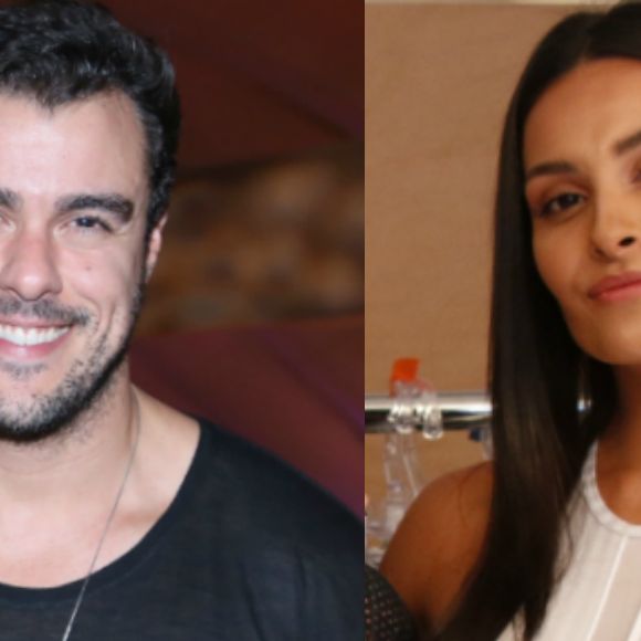 Joaquim Lopes nega romance com a dançarina Yanca Guimarães: 'Amigona'. Dupla curtiu show na sexta-feira, 27 de outubro de 2017