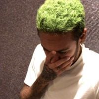 Neymar exibe cabelo verde e movimenta web: 'Está parecendo um gramado'