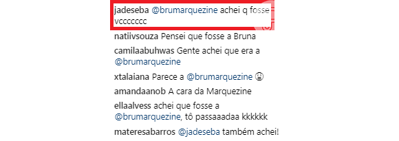 A it-girl Jade Seba foi a primeira a apontar a semelhança de Kendall Jenner com Bruna Marquezine em foto no Instagram