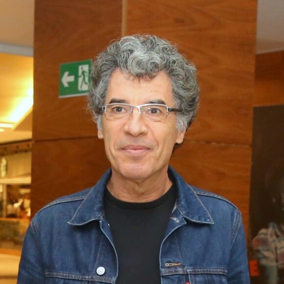 Paulo Betti foi outro famoso a prestigiar o lançamento da série documental 'Asdrubal Trouxe o Trombone'