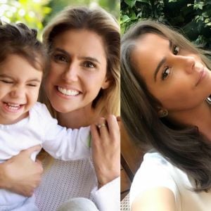 Deborah Secco muda cor de cabelo e é comparada à filha, Maria Flor, nesta quarta-feira, dia 01 de novembro de 2017