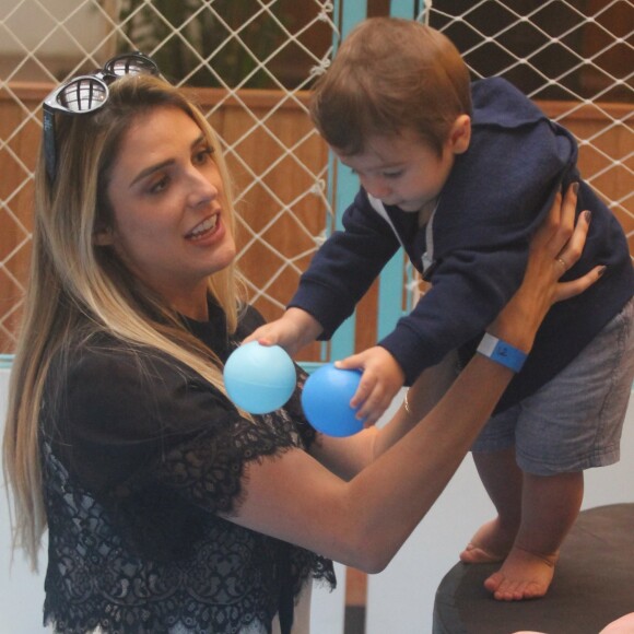 Ele cresceu rápido! Filho de Rafa Brites, Rocco, já está com 9 meses