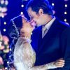 Bianca Bin e Sergio Guize vivem um casal conturbado na novela 'O Outro Lado do Paraíso'
