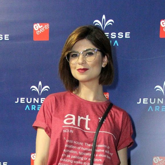 Julianne Trevisol também esteve no show de Jack Johnson na Jeunesse Arena, na Barra da Tijuca, no Rio de Janeiro