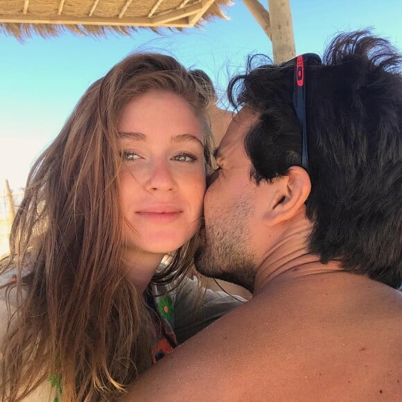 Marina Ruy Barbosa e Xandinho Negrão se conheceram em Fernando de Noronha