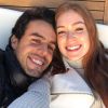 'Que os nossos sorrisos juntos sejam sempre assim! Saudade, meu amor', escreveu Marina Ruy Barbosa para Xande Negrão em rede social