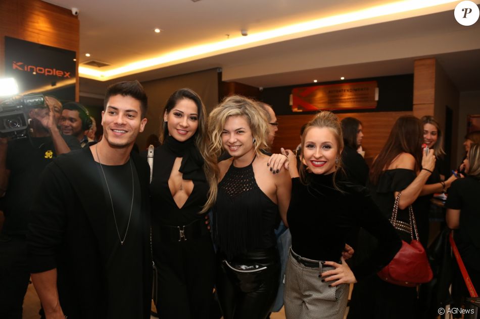 Arthur Aguiar Mayra Cardi Lua Blanco E Carla Diaz Prestigiam Juliana Paes Pre Estreia Do Filme Dona Flor E Seus Dois Maridos No Shopping Leblon Zona Sul D Purepeople
