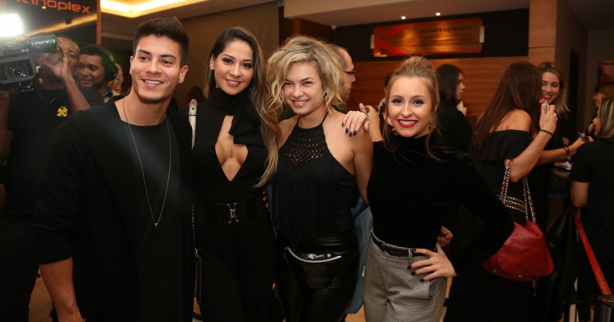 Arthur Aguiar Mayra Cardi Lua Blanco E Carla Diaz Prestigiam Juliana Paes Pre Estreia Do Filme Dona Flor E Seus Dois Maridos No Shopping Leblon Zona Sul D Purepeople
