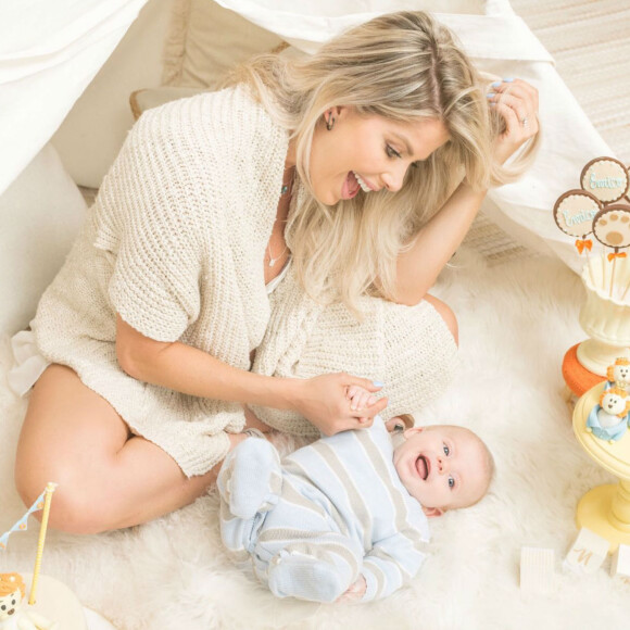 Karina Bacchi deu à luz em agosto, em Miami, nos Estados Unidos