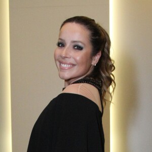 Renata Dominguez também prestigiou o show de Roberto Carlos