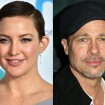 Kate Hudson nega rumor de namoro com Brad Pitt, mas admite: 'Eu acabei gostando'