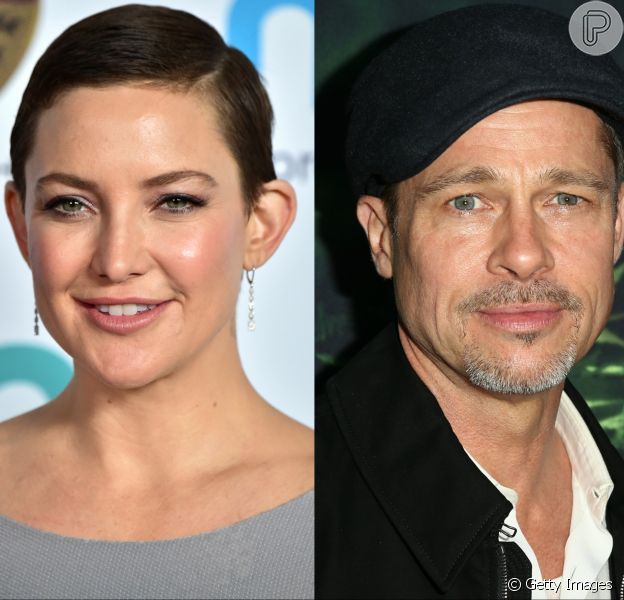 Kate Hudson negou os rumores de namoro com Brad Pitt: 'Foi o rumor mais maluco de todos os tempos'
