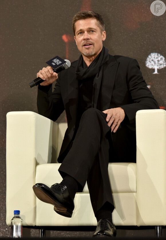 Brad Pitt anunciou divórcio da atriz Angelina Jolie, em setembro de 2016