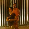 Isis Valverde foi fotografada novamente ao lado do ator e modelo Uriel Del Toro. Os dois foram vistos saindo de um prédio da Barra da Tijuca, Zona Oeste do Rio de Janeiro, na noite desta terça-feira, 13 de maio de 2014