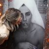 Giovanna Ewbank exalta talento de Gian Luca: 'Sem folêgo com essa obra do meu irmão com intervenção em foto do Bruno Gagliasso de transexual por Bravin'