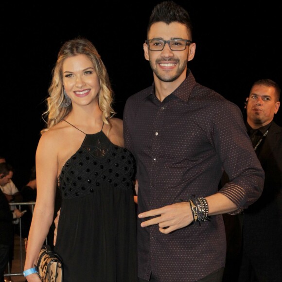 'Põe ordem na casa Andressa...', brincou uma fã do casal ao ver o comentário da modelo na foto de Gusttavo Lima