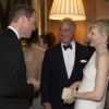 Príncipe William recebe a atriz Cate Blanchet em jantar beneficente na Inglaterra