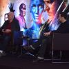 Patrick Stewart e James McAvoy participam de coletiva de imprensa do filme 'X-Men: Dias de um Futuro Esquecido', em hotel de São Paulo