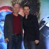 Patrick Stewart e James McAvoy vieram ao Brasil para divulgar filme 'X-Men: Dias de um Futuro Esquecido'