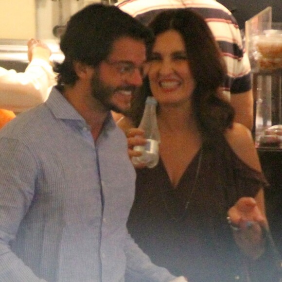 Fátima Bernardes usou o trecho de uma música para se declarar para o namorado, Túlio Gadêlha, no Instagram