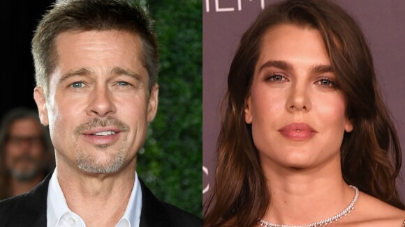 Brad Pitt não está namorando princesa Charlotte de Mônaco. 'Falso', afirma fonte